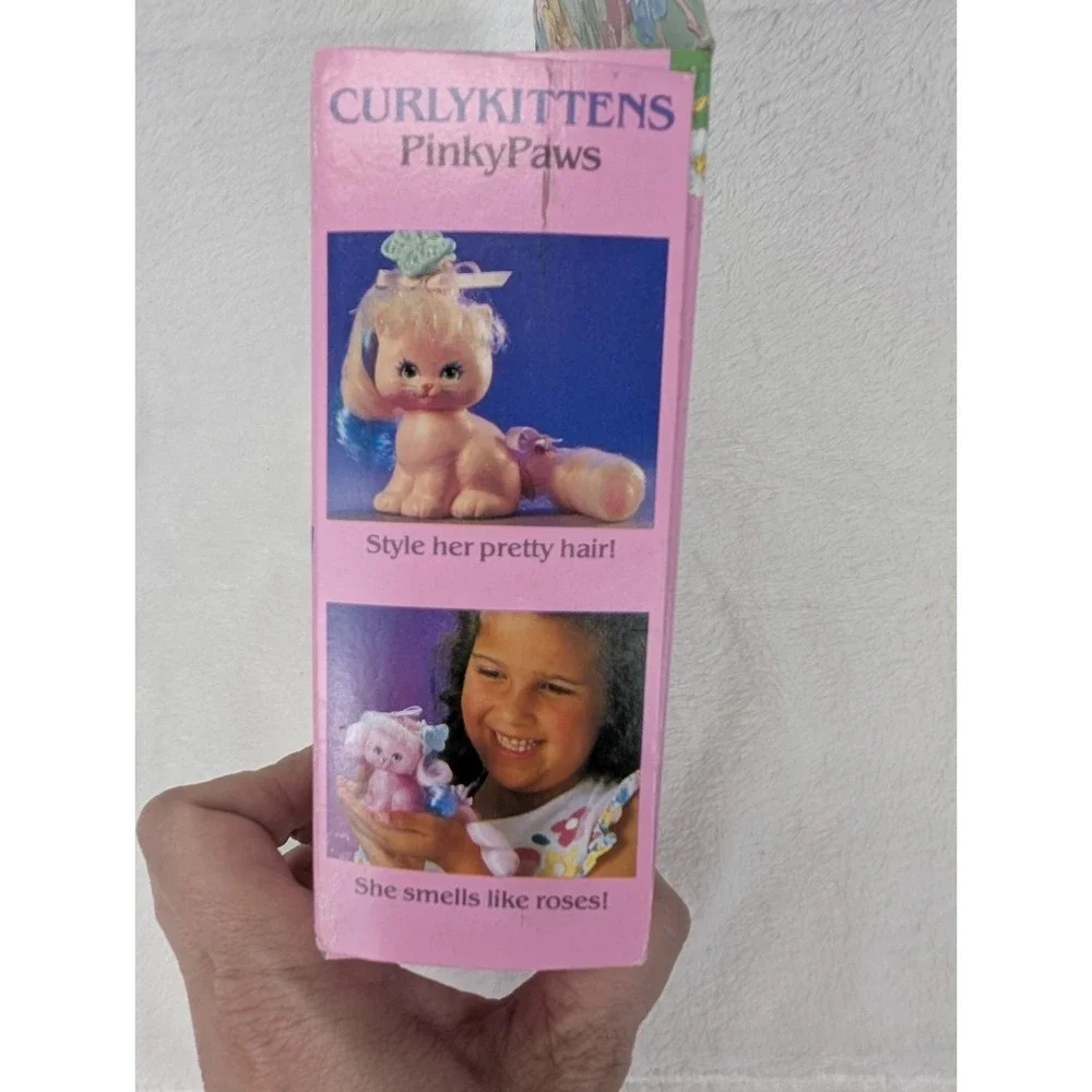 Lady Lovely Locks and The PixieTails Pinky Paws Curly Kittens 1988 Mattel